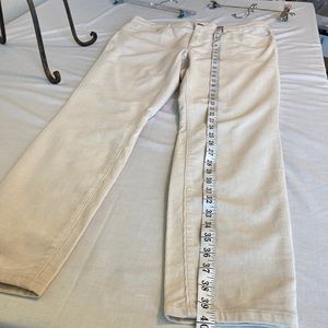 Dreamy Creamy Corduroy Pants Jeans Stretch Beltloops SZ 31/12 Loft never worn